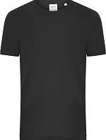 Daiber 8040 Pánské bio tričko s jemným žebrováním 02.8040 black