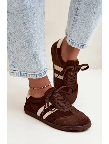 Dámské barefoot hnědé boty model 22320690 - Boto