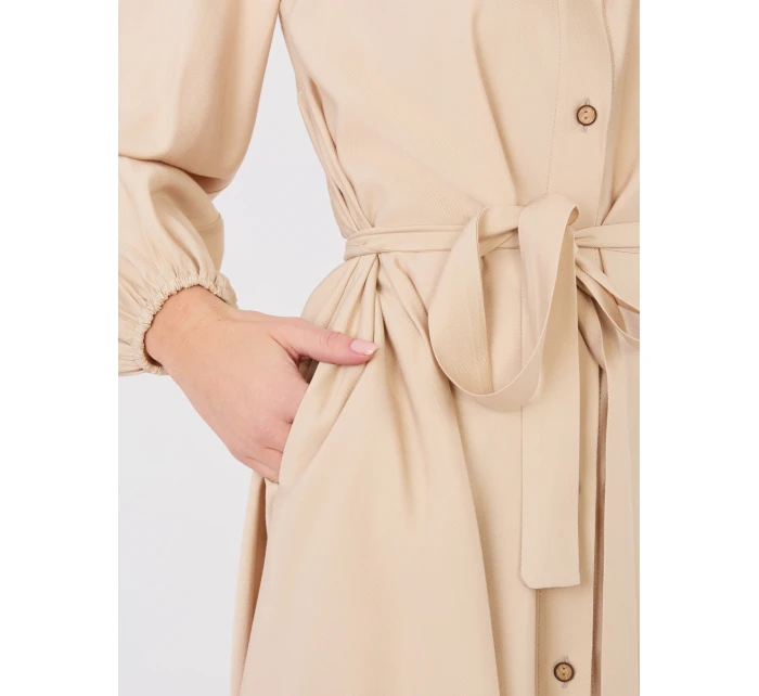 Sukienka LK SK 510018.91 beżowy Sukienka LK SK 510018.91 beżowy