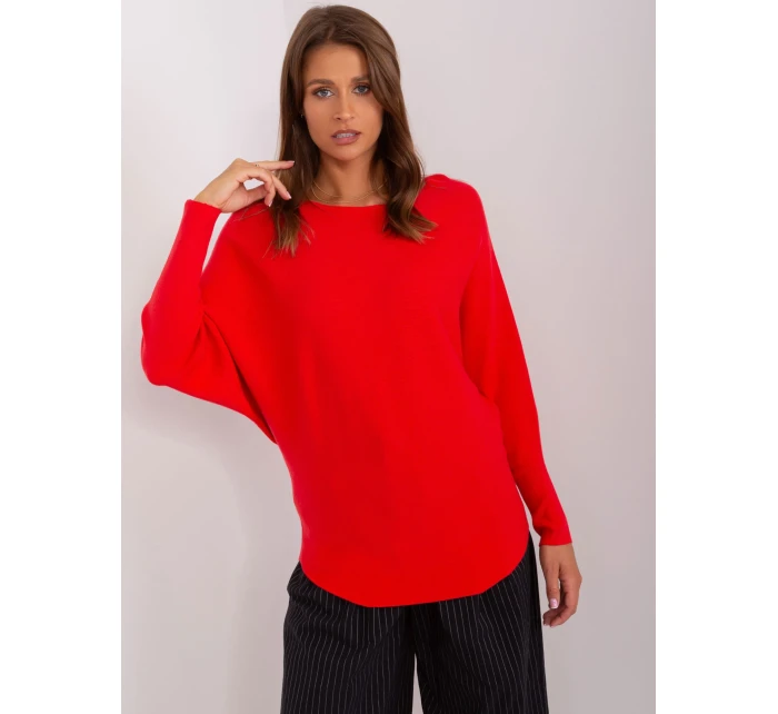 Sweter PM SW PM model 18975353 czerwony - FPrice Sweter PM SW PM model 18975353 czerwony - FPrice