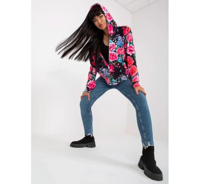 Mikina RV BL model 17531464 černá a růžová - FPrice