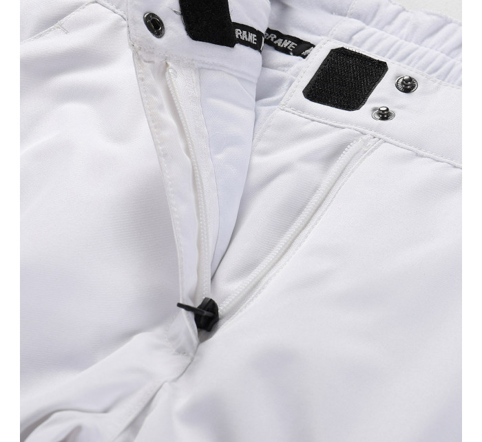 Dámské lyžařské kalhoty s membránou ptx ALPINE PRO OSAGA white