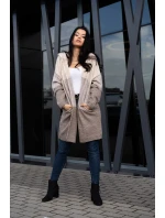 Dámský svetr model 20609387 Beige - Merribel