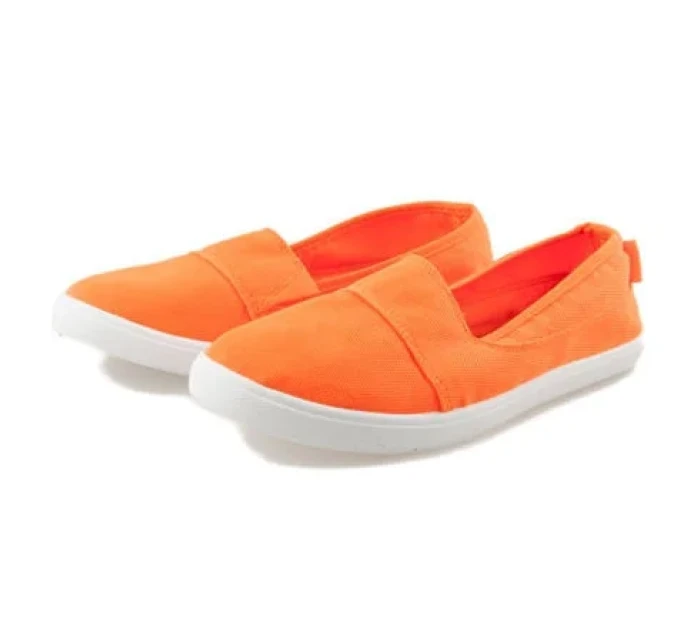 Jednoduché oranžové dásmké slip on