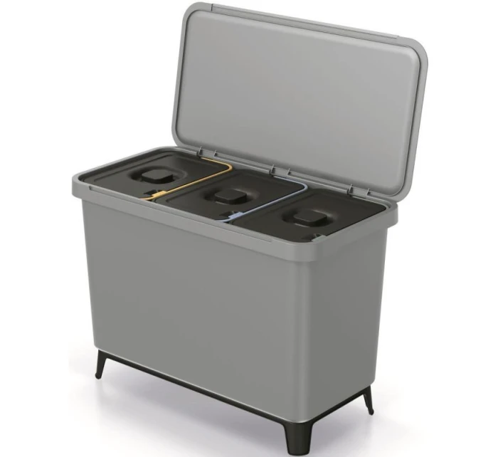 SORTIBOX 3W1 SMOOTH GRAY odpadkový koš SORTIBOX 3W1 SMOOTH GRAY odpadkový koš