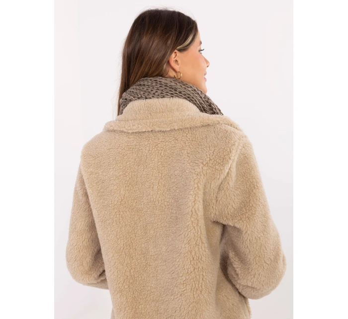 Szalik AT SZ S model 21488744 ciemny bezowy - FPrice