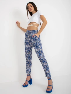 Dámské kalhoty model 18339170 tmavě modré - FPrice