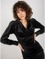 Šaty RP SK model 17903534 černá - FPrice Šaty RP SK model 17903534 černá - FPrice