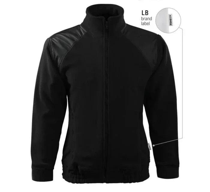 Fleecová bunda Malfini Hi-Q M MLI-506LB černá pánské Fleecová bunda Malfini Hi-Q M MLI-506LB černá pánské
