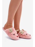 Vánoční Pantofle S Kožešinové Růžové model 21680765 - Boto Vánoční Pantofle S Kožešinové Růžové model 21680765 - Boto