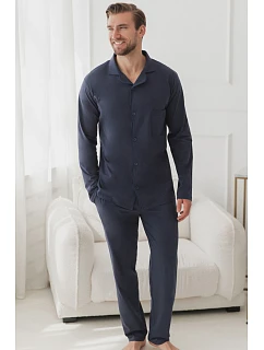 3616 Pánské dlouhé pyžamo ARTURO M–2XL