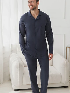 3616 Pánské dlouhé pyžamo ARTURO M–2XL