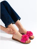 Praktické nazouváky fialové dámské bez podpatku Praktické nazouváky fialové dámské bez podpatku