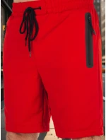 Pánské šortky červené model 21987789 - Dstreet Pánské šortky červené model 21987789 - Dstreet