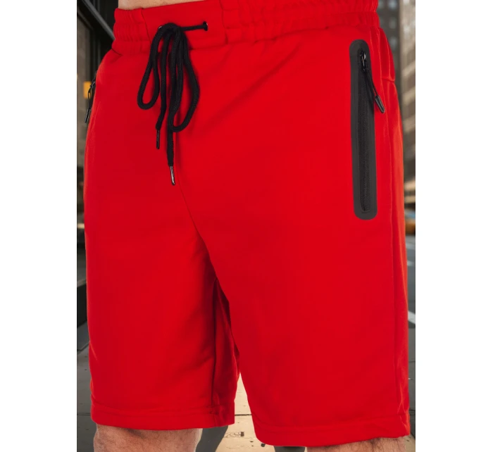 Pánské šortky červené model 21987789 - Dstreet Pánské šortky červené model 21987789 - Dstreet