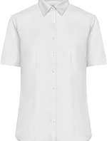 Daiber JN 683 Mikro keprová halenka s krátkým rukávem 02.0683 white