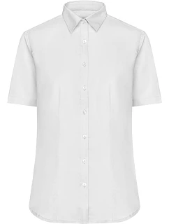 Daiber JN 683 Mikro keprová halenka s krátkým rukávem 02.0683 white
