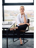 J.Harvest & Frost Modern Trousers Women Dámské kalhoty 63.2223 navy