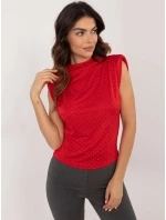 Halenka DHJ BZ model 20606039 červená - FPrice Halenka DHJ BZ model 20606039 červená - FPrice