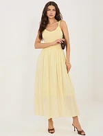 Šaty MI SK 22586.62 světle žluté