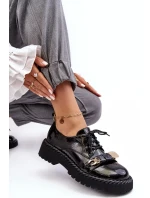 Dámské patentované boty D&A Black Dámské patentované boty D&A Black