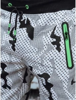 Pánské světle šedé teplákové kalhoty moro Dstreet model 21980107 - FashionStreet Pánské světle šedé teplákové kalhoty moro Dstreet model 21980107 - FashionStreet