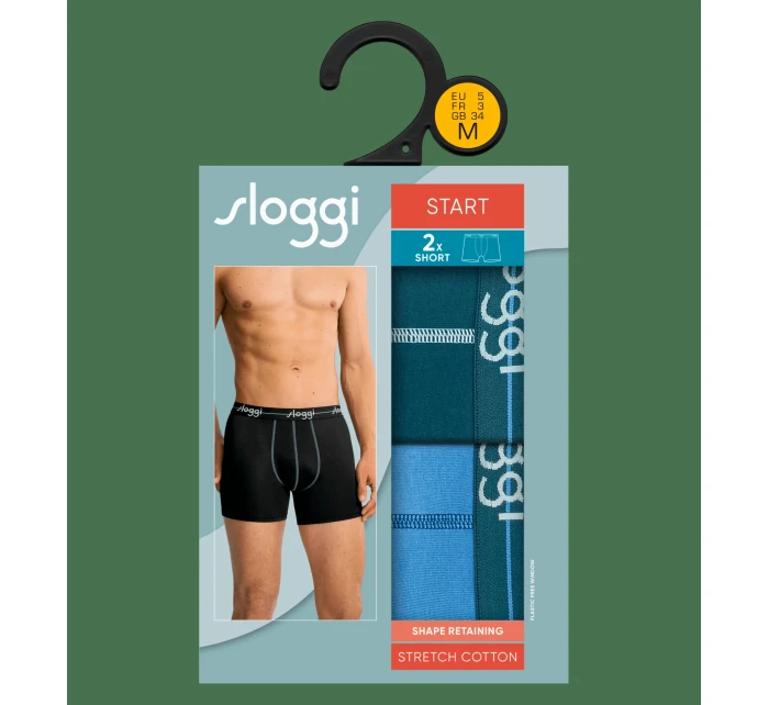 sloggi men Start Short C2P box - MULTIPLE COLOURS 17 - SLOGGI MULTIPLE COLOURS 17 - SLOGGI