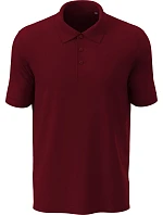 Lux Polo Pánské piqué polo bordeaux model 22446979 - Stedman Lux Polo Pánské piqué polo bordeaux model 22446979 - Stedman