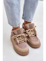 Dámské Sněhule Big Star model 21676092 Béžové - Big Star Shoes Dámské Sněhule Big Star model 21676092 Béžové - Big Star Shoes