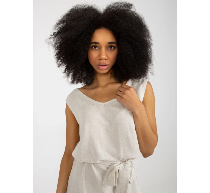 Šaty WN SK model 18404967 světle béžová - FPrice