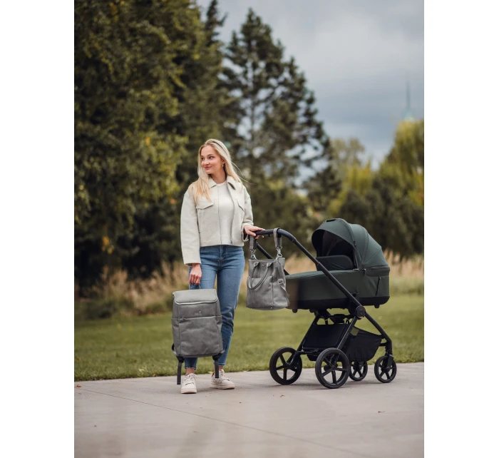 Dámský batoh na kočárek Vuch Mina Grey Dámský batoh na kočárek Vuch Mina Grey