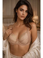 SELENA SOFT 19265 BÉŽOVÁ PODPRSENKA