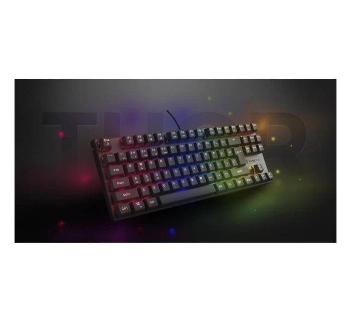 GENESIS NKG-2155 Herní USB QWERTY klávesnice UK mezinárodní černá