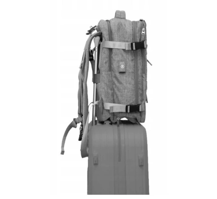 Cestovní batoh Grey model 21763988 - Noveen Cestovní batoh Grey model 21763988 - Noveen