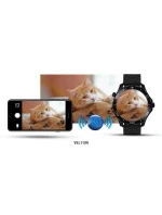 VELTORI VT150-1 Smartwatch Černý silikonový řemínek + černý náramek VELTORI VT150-1 Smartwatch Černý silikonový řemínek + černý náramek