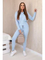 Sada s širokými žebry modrý Sada s širokými žebry modrý