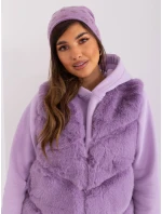 Czapka AT CZ model 18997426 jasny fioletowy - FPrice Czapka AT CZ model 18997426 jasny fioletowy - FPrice