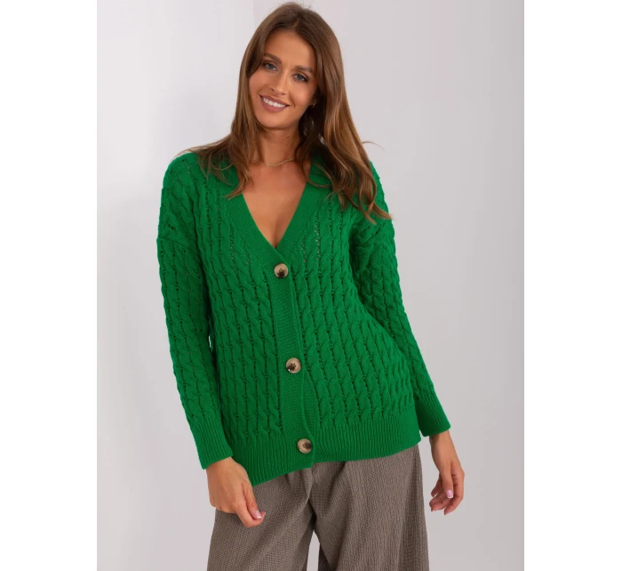 Sweter BA SW  zielony model 18985241 - FPrice