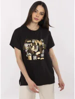 Bluzka CLM BZ model 21094421 czarny - FPrice Bluzka CLM BZ model 21094421 czarny - FPrice