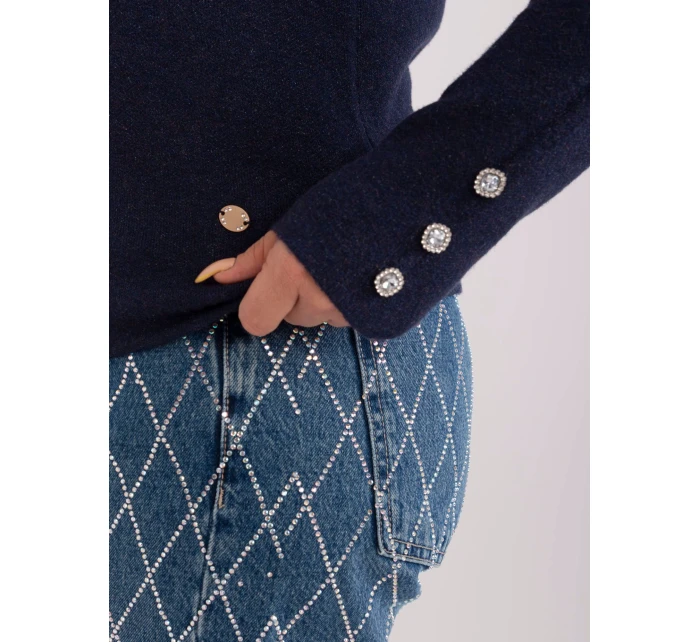 PM SW PM1020 Svetr.12P tmavě modrá