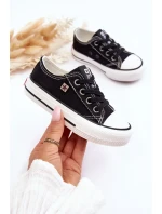 Dětské Klasické Tenisky Big Star Černé Dětské Klasické Tenisky Big Star Černé