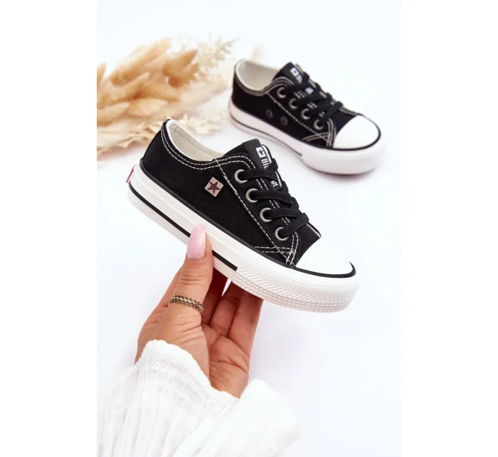 Dětské Klasické Tenisky Big Star Černé Dětské Klasické Tenisky Big Star Černé