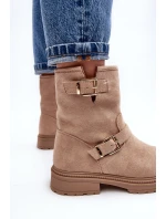 Dámské boty ML275 béžové - Diamantique