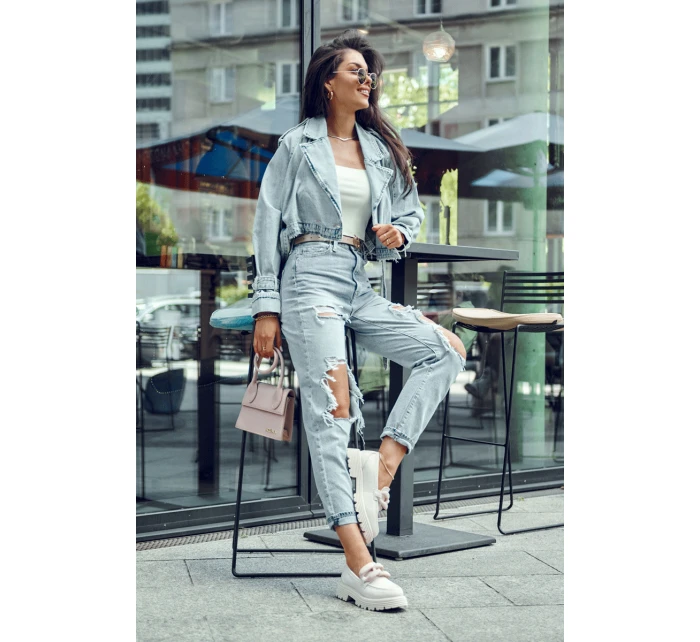 Kožené mokasínové boty Big Star LL274581 Béžová