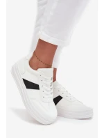 Dámské tenisky na platformě bílé model 21711950 - EVENTO