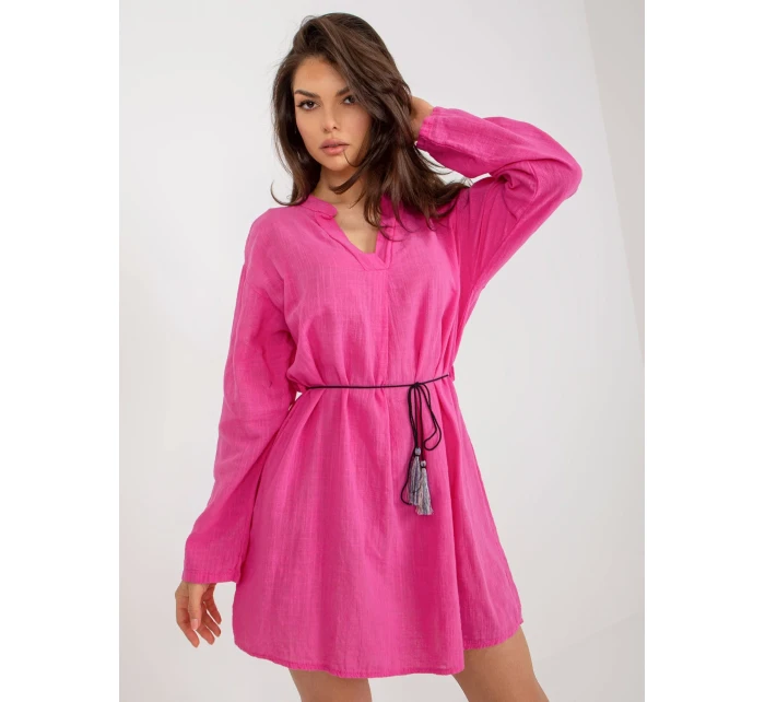 TW SK BI 2021977 šaty.00 tmavě růžová