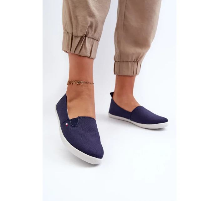 Dámské nazouvací tenisky, tmavě modrá Adrancia Dámské nazouvací tenisky, tmavě modrá Adrancia