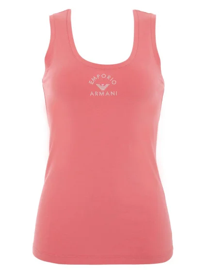 Dámské tílko korálové model 19916483 - Emporio Armani Dámské tílko korálové model 19916483 - Emporio Armani