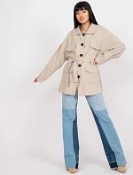 Dámský kabát EM EN 5422.22P béžový - FPrice