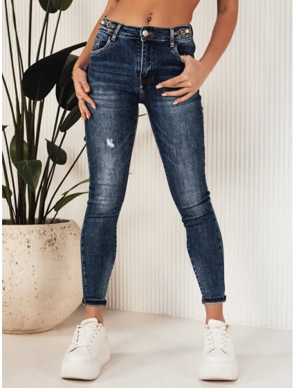Dámské džínové kalhoty BUSOT blue FashionStreet UY1907 Dámské džínové kalhoty BUSOT blue FashionStreet UY1907
